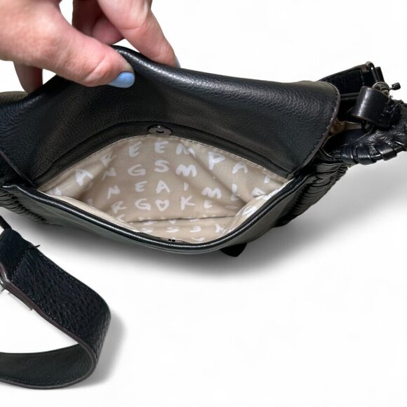 Aimee Kestenberg All For Love Saddle Crossbody - Black - Picture 7 of 16